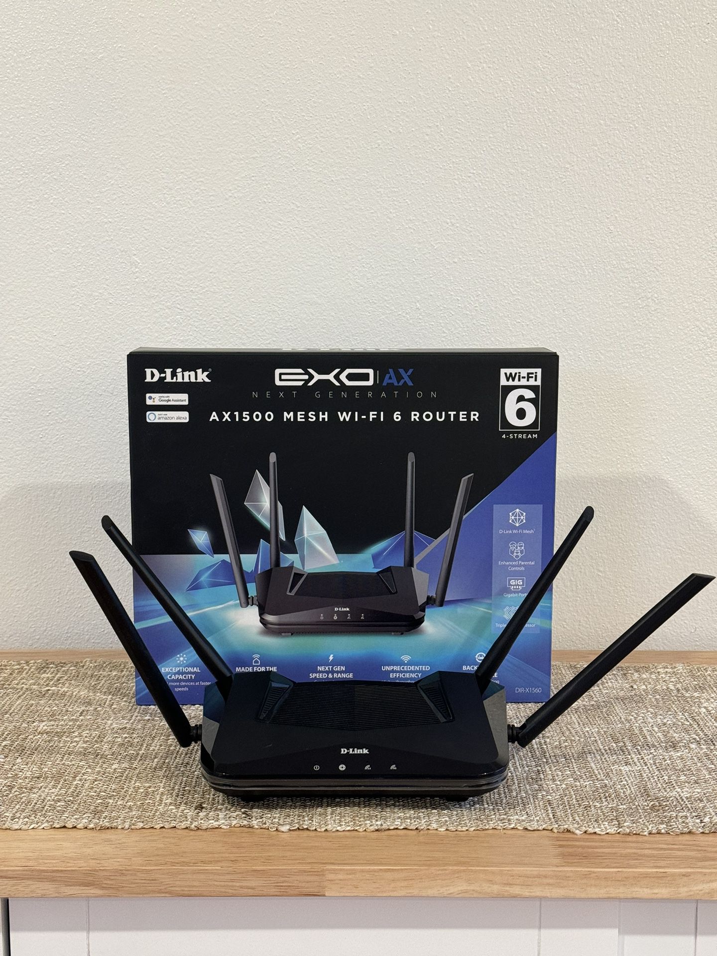 D-Link AX1500 MESH WI-FI 6 ROUTER
