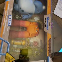 Monsters Inc at Work Meet The MIFT Team Figures Pack Disney
