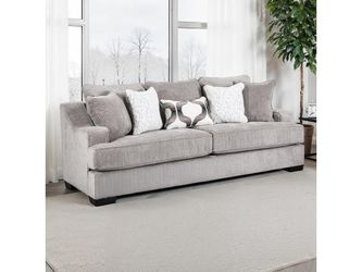 Mayfield Gray Oversized Sofa