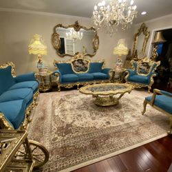 Very Gorgeous Brand New  Victorian Living Room Sets  11 Piece 