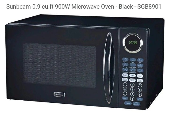 Sunbeam 900w Microwave