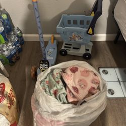 Toddler Clothes 2t 3t And Scooter And Shopping Cart 