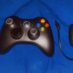 Brand New Xbox 360 Controller W/PC wireless gaming adapter