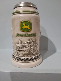 John Deere Avon Collectible Tractor Stein with box.