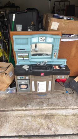 Kids play kitchen