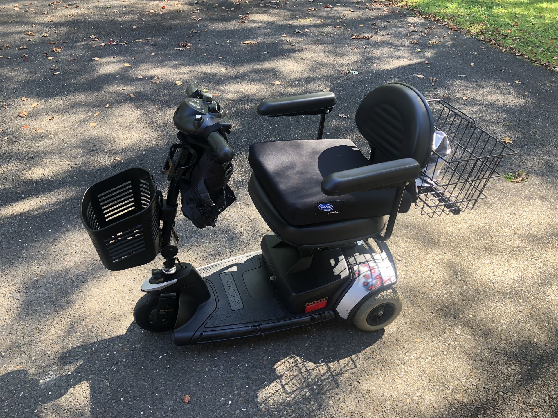 Pride Go Go Travel 3 Wheel Mobility Scooter