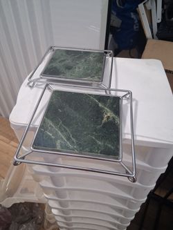 Hot plates for pans etc
