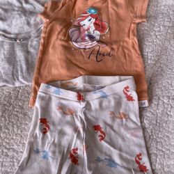 Princess Pajamas   Size 2t