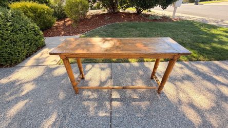 Entry Table Solid Wood