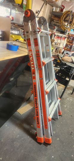 little giant ladder with wheels