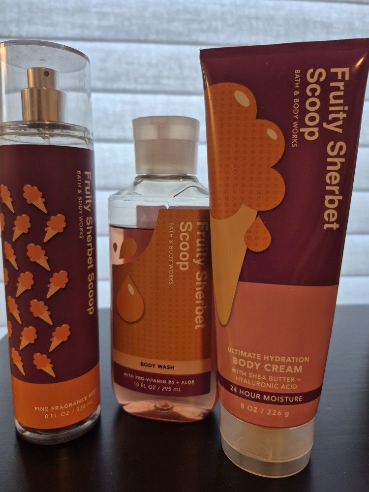 Bath & Body Works Fruity Sherbet Scoop