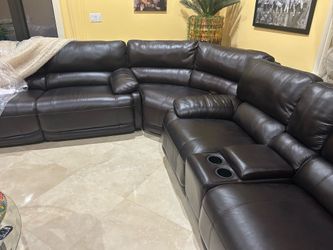 Large sofa section