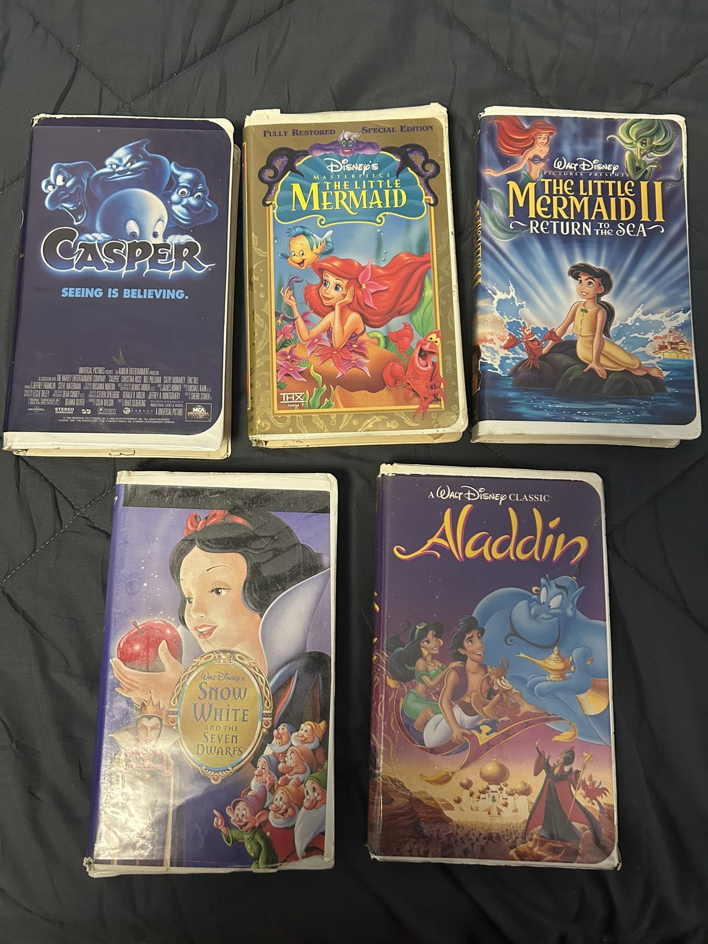 Disney VHS Tapes