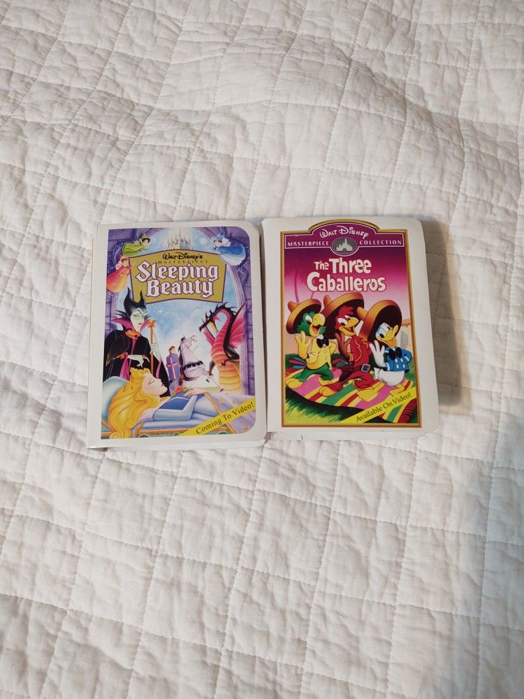 Vintage Disney VHS Promo Figurines