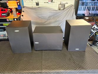 Episode HT-650LCR in wall home theater loudspeaker Speakers 3pcs no cords