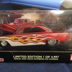 1/24 Racing Champions Hot Rod 1962 Chevy #13
