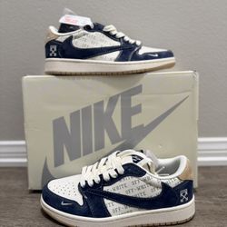 Unique Ahhh Pair Of Travis Scottsss Nike Off White Collabbsss 