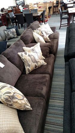 New Large Sofa and Loveseat.