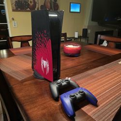 Limited Edition PS5 Spider-Man Edition With An Extra Controller