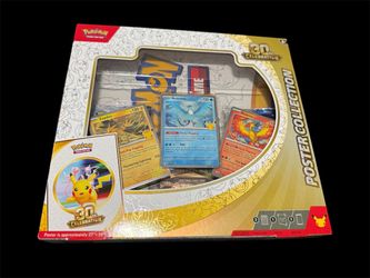 Pokémon TCG 30th Celebration Poster Collection Box