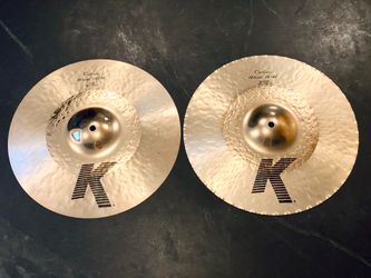 Zildjian K Custom 14.25” hybrid Hi Hats Cymbal EXCELLENT CONDITION