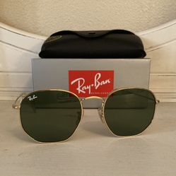 New RayBan Hexagonal Flat Sunglasses 🕶️ 
