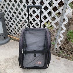 Snoozer Roll Around Travel Dog Carrier Backpack 4 In 1 Rolling Pet Carrier On Wheels 