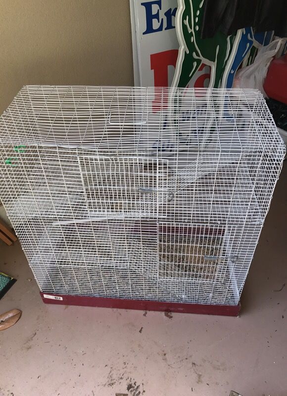 Animal cage.