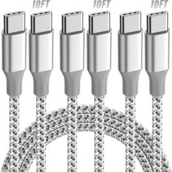 3 Pack 10FT 60W Fast Charging 