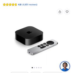 Apple TV 4K (3rd Gen) 128GB - Wi-Fi + Ethernet - READY TO SELL