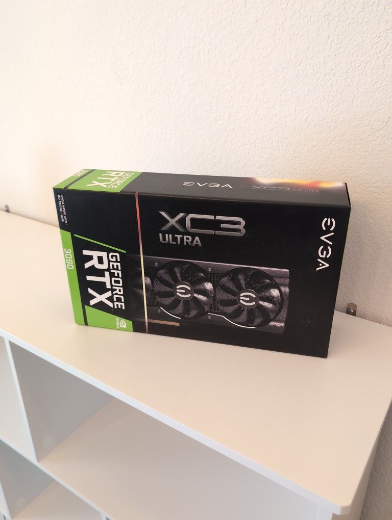 EVGA FTW ULTRA RTX 3090 Slightly Used. In Box