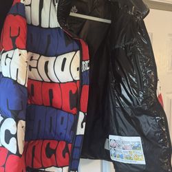 Moncler Grenoble men’s Coat Size XL (front Zipper Broken)