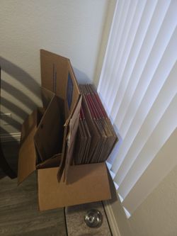 Used moving boxes