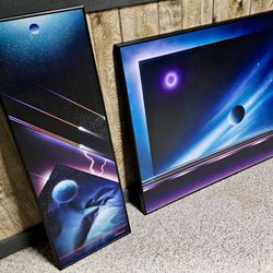 Artwork-Space Abstract Paintings