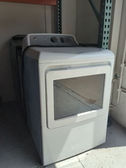 GE front load dryer used