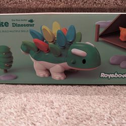 Montessori Toddler Baby Toy. Sorting Dinosaur Toy