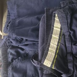 XL Petite Women's Scrub Pants 3 Pairs