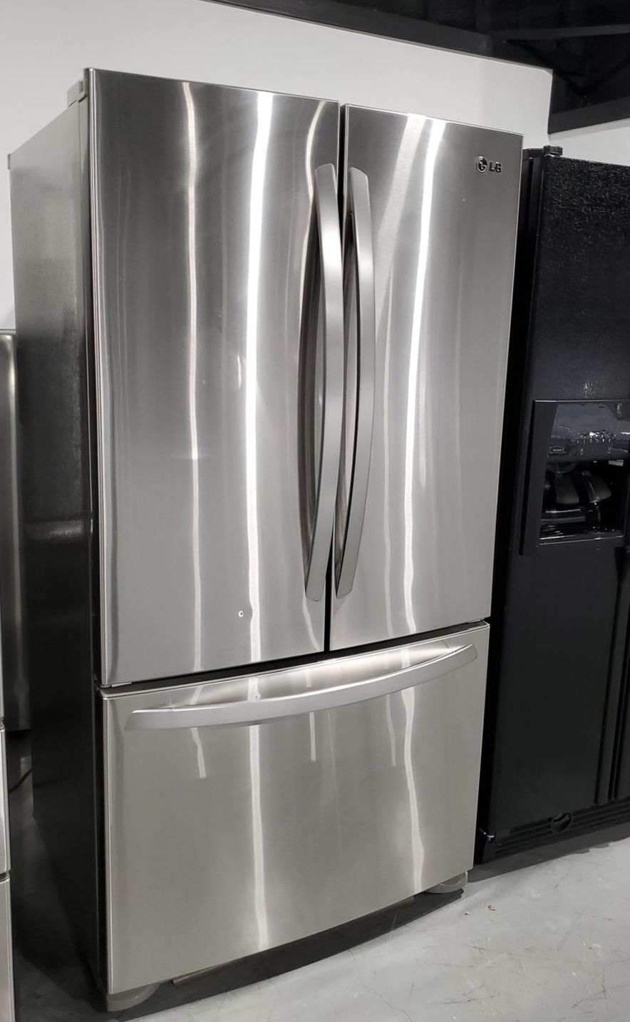 LG 3-Door Stainless Steel Refrigerator Fridge