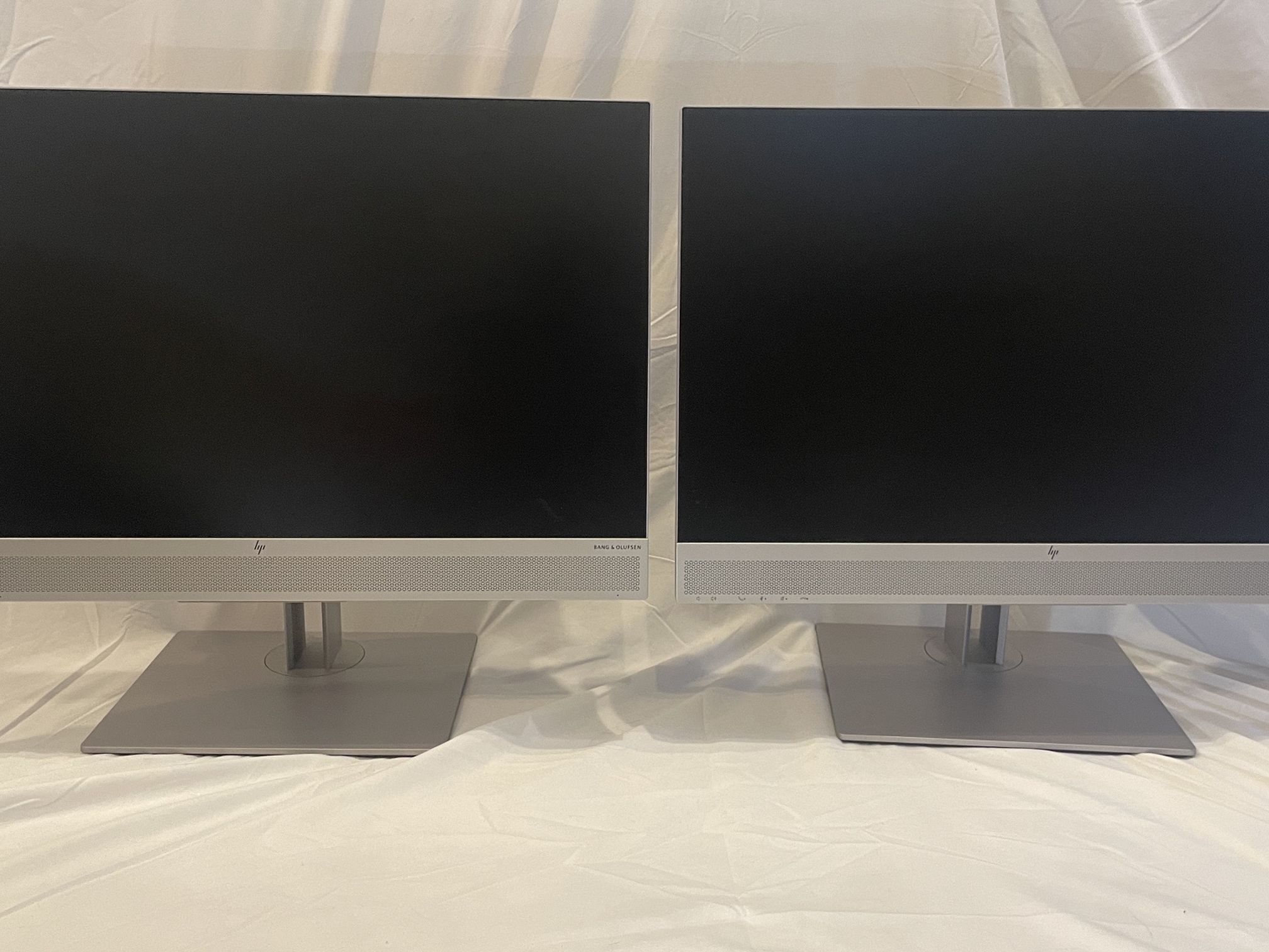 Dual Computer Monitors - HP E243m