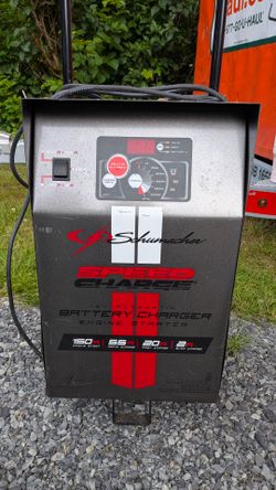 Battery charger/engine starter
