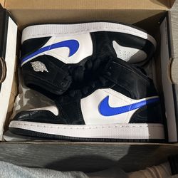 Air Jordan 1 Mid Gs Black Racer