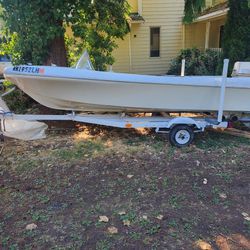1960 Boat and Trailer 