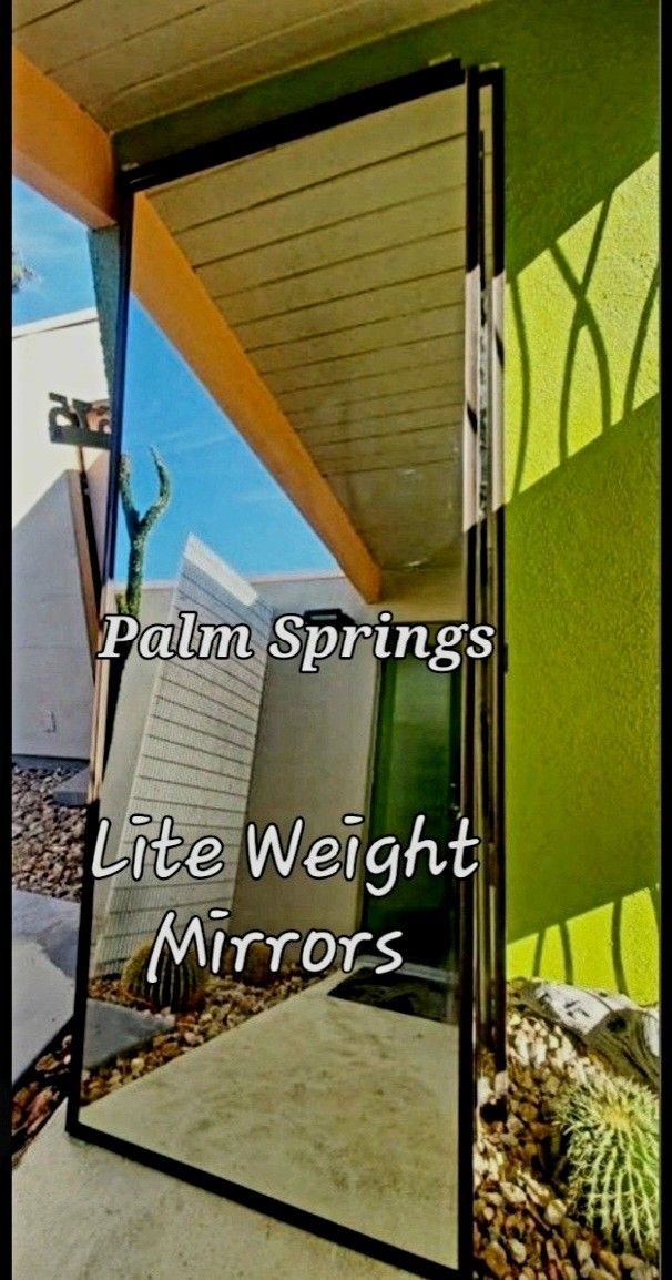 Large Lite Weight Frame Mirror For Custom Wall , Home Gym