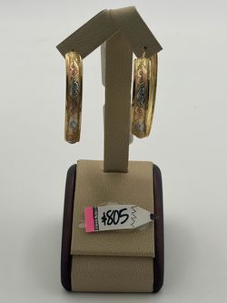 14KT Hoop Earrings