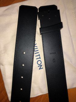 Mens Louis Vuitton Belt Black Damier LV Belt for Sale in Thornwood