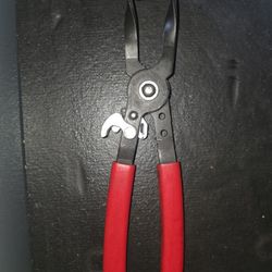 Snap On Tools 
9" Universal Hose Clamp Pliers (Red)