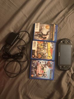 PsVita Slim And Games 
