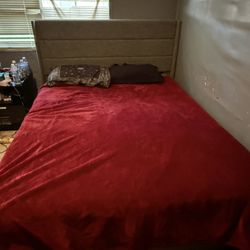 Bed Frame ( King )(grey)