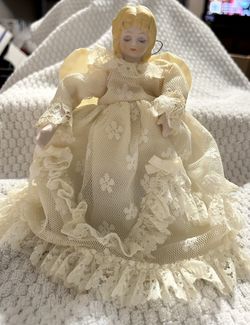 Vintage Angel Christmas TreeTopper