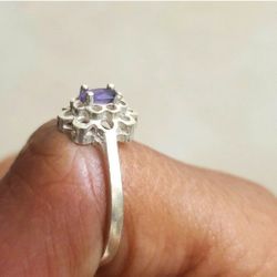 Sterling Silver Ring Size 8